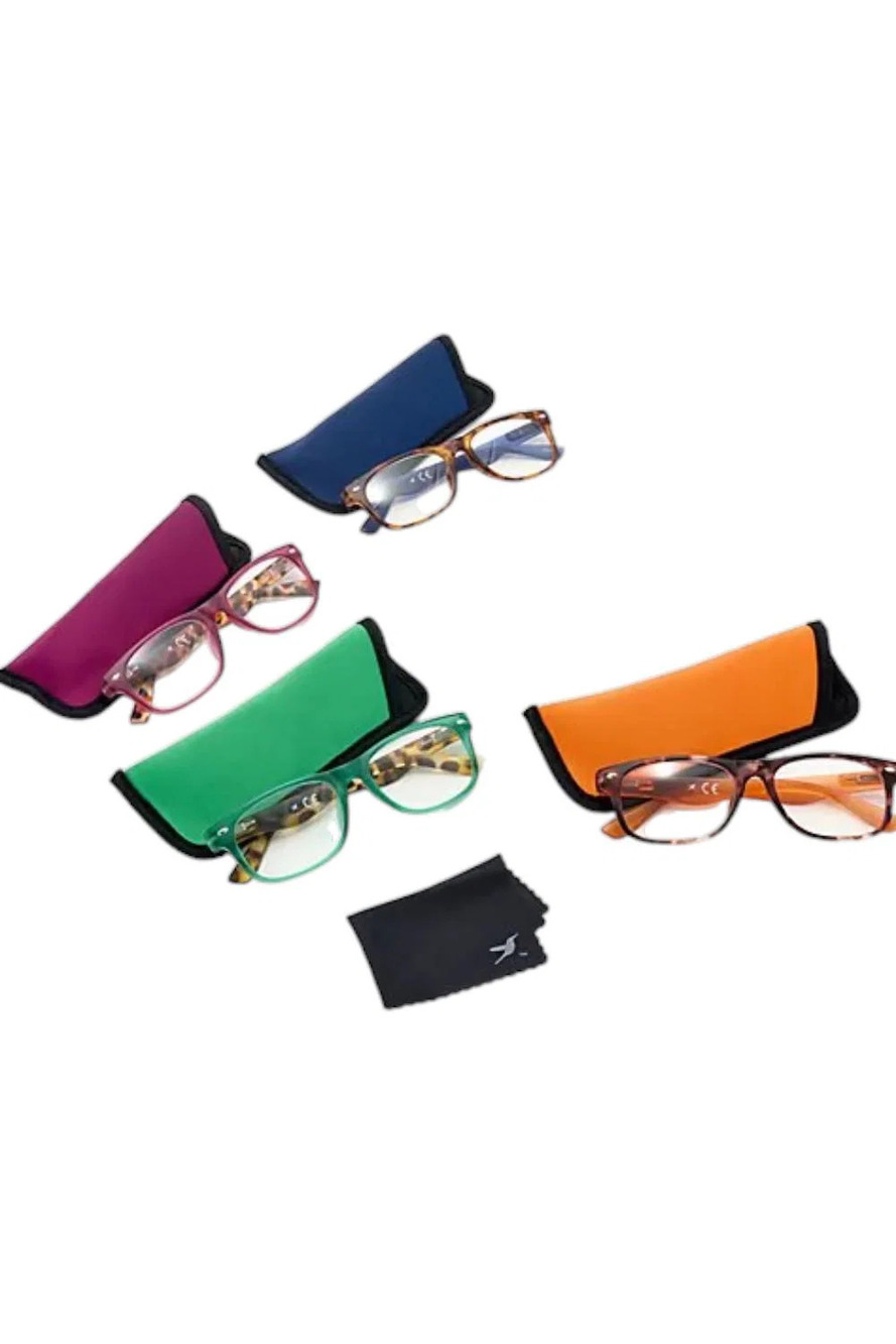 Hummingbird 4-pack Set "Lawrence" Blue Light Readers Glasses